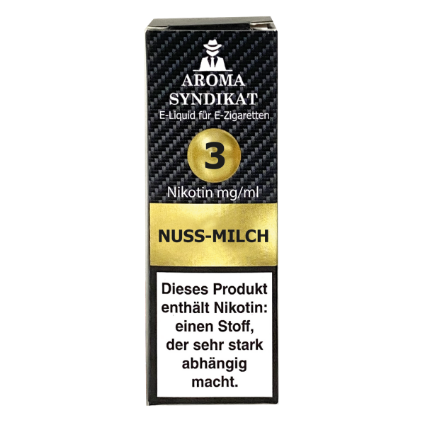 Aroma Syndikat - Nuss-Milch E-Zigaretten Liquid 