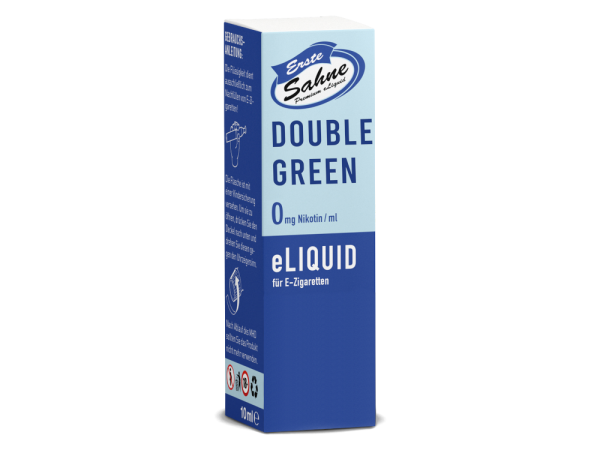 Erste Sahne - Double Green - E-Zigaretten Liquid 3 mg/ml