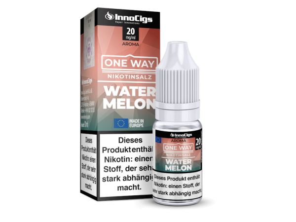 InnoCigs - One Way - Watermelon - Nikotinsalz Liquid 10 mg/ml