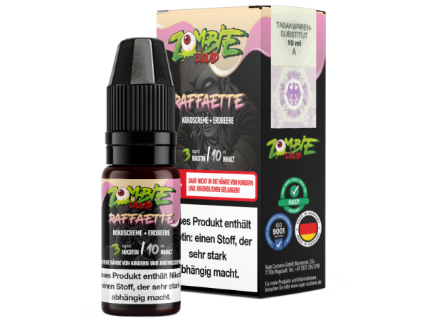 Zombie - Raffaette E-Zigaretten Liquid 12 mg/ml