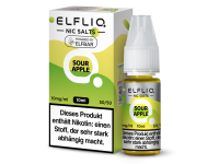 ELFLIQ - Sour Apple - Nikotinsalz Liquid 